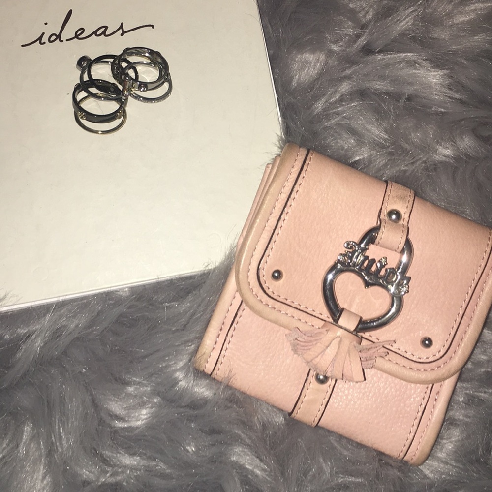 Pink leather wallet ✨AUTHENTIC✨